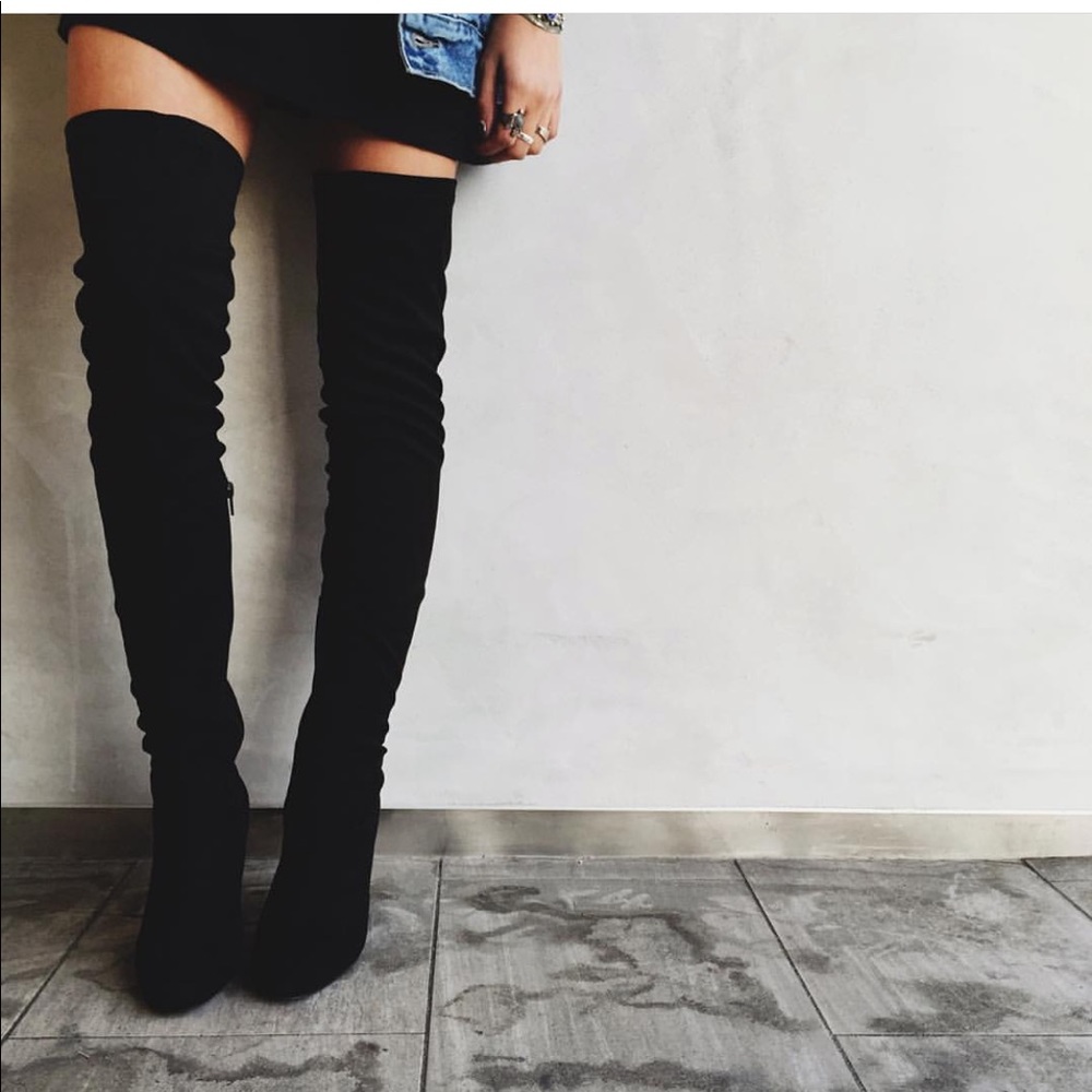 Jeffrey Campbell Perouze Knee High Boots